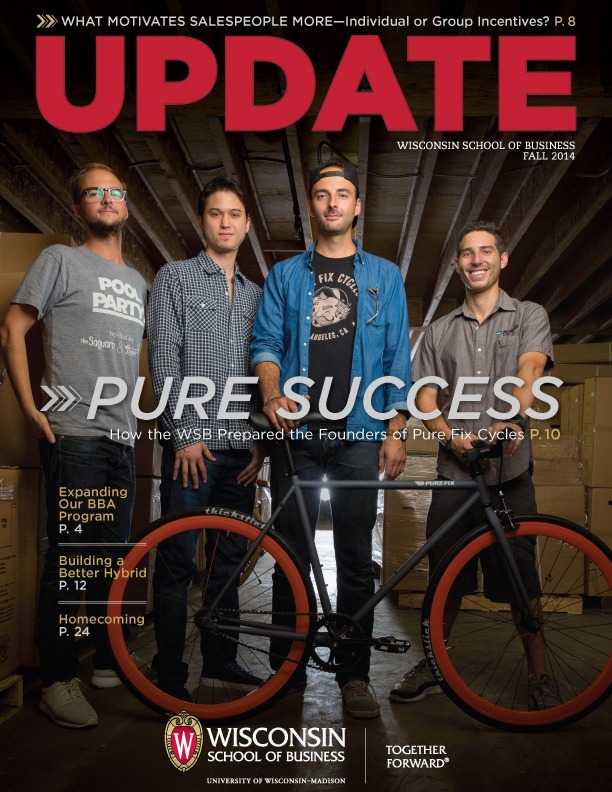 Cover of the Fall 2014 Update Magazine