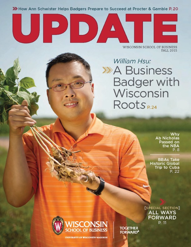 Cover of the Fall 2015 Update Magazine
