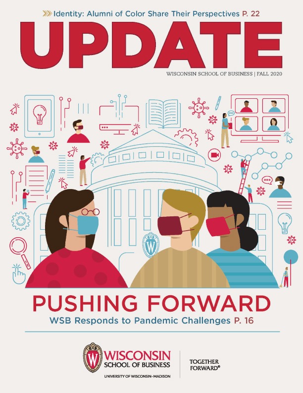 Cover of the Fall 2020 Update Magazine